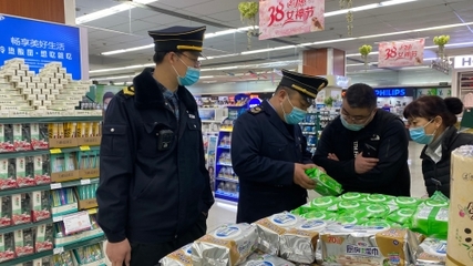 芝罘衛監“3.15”期間強化消毒產品監督檢查，保障市場安全